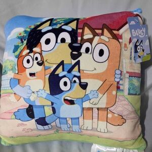 Bluey 12x12 pillow New with tags